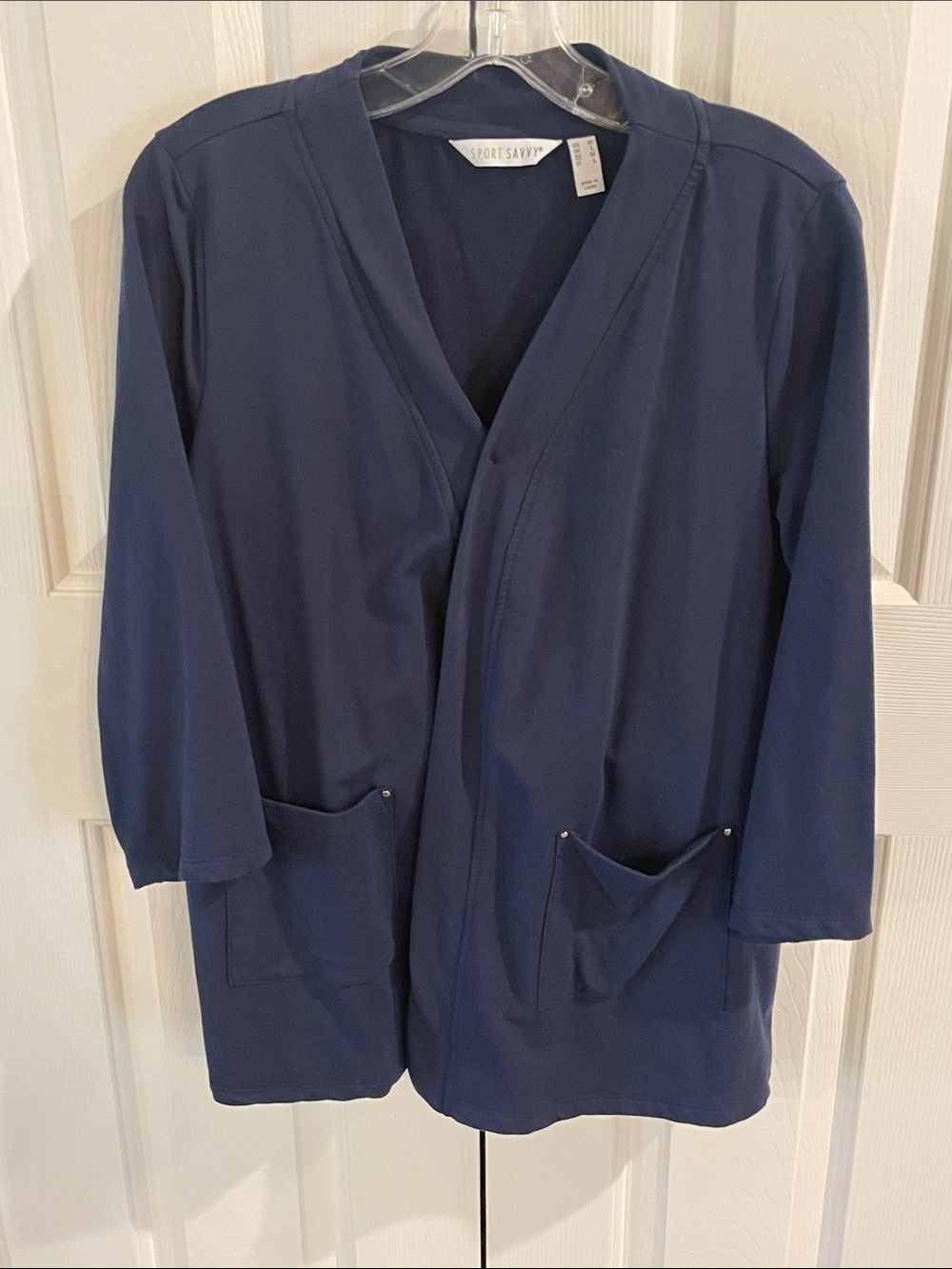 Sport Savvy Navy Blue Cardigan